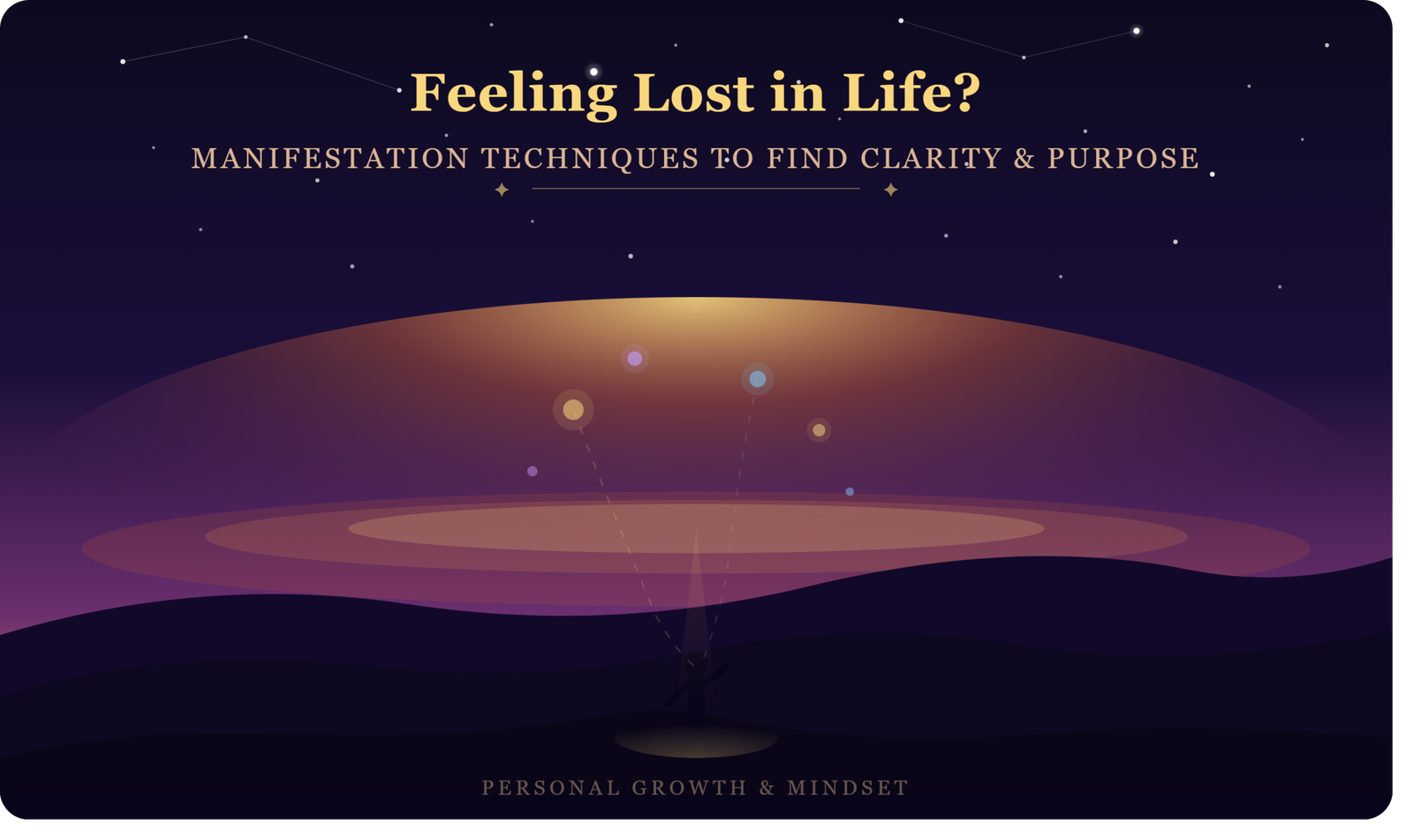 Feeling Lost in Life manifestation